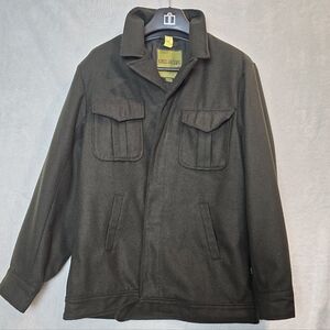 Knox Armory Military Inspired Chore Jacket Dark Olive Green Size 2X